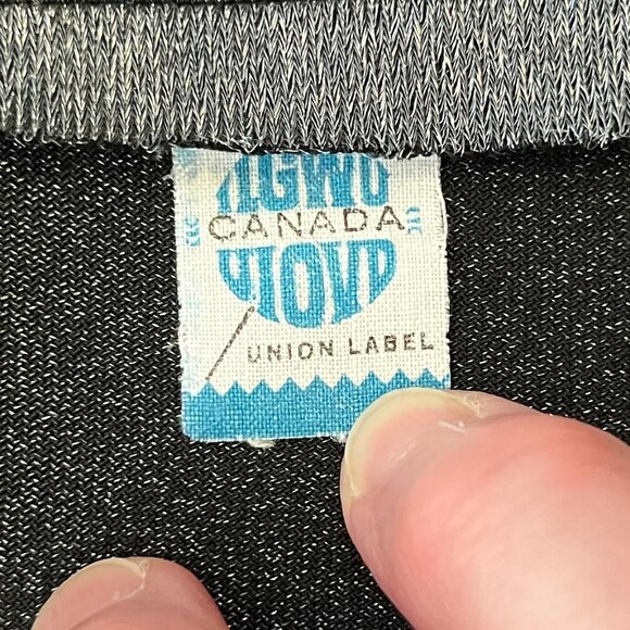 Vintage 70s Silver Metallic Mini Dress, Size Small - Picture 9 of 13